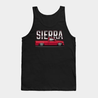 The Sierra Pickup Truck (Cardinal Red) Tank Top